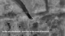 Lebanon: Strike on Hezbollah launcher in the area of Kounine