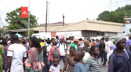 Democratic Republic of the Congo: Funeral to 35 victims of bombings of refugee camps