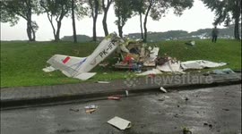 Three killed as training plane crashes near Jakarta
