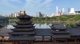 China: Landmark Buildings in Nanning