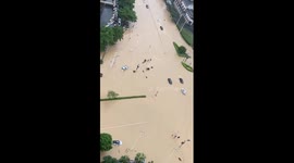 Heavy downpours lash south China's Guangxi