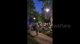 US: Pro-Palestine Demonstrators Swarm Uni Of Chicago’s Institute Of Politics Building