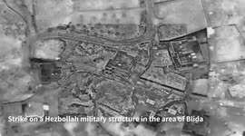 Lebanon: IAF fighter jets struck Hezbollah military structures