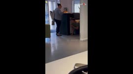 Man makes morning at work mischievous by pranking office staff