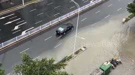 China: Orange Rainstorm Alert in Nanning