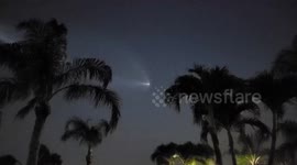 Video captures spectacular SpaceX Falcon 9 launch