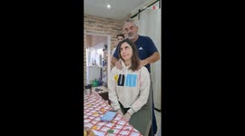 Girl's heart is filled with joy and eyes with glee when she sees her brother after a year