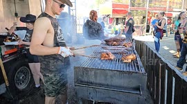 Canada: Canadian Celebrity BBQ Chefs Serve Up the Big Crowds After Cook Off