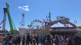 Canada: Amusement Rides and Midway Games at Cloverdale Rodeo and Fair