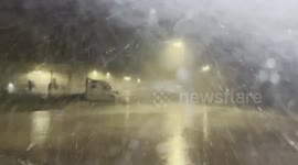 Severe Thunderstorm in Johnson KS, USA