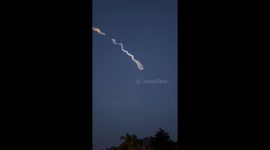 SpaceX Falcon 9 launch captured in stunning video