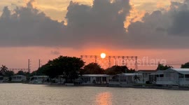 Relaxing Sunset In Florida