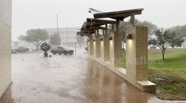 Severe Thunderstorm Hits Nueces