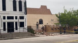 Severe Storm Damage at Local Bar