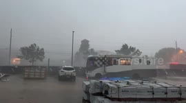 Tornado Warned Storm In Harris County, TX