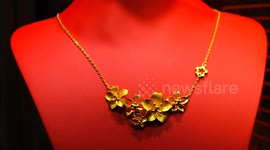 China: Gold Jewelry Display in Yichang