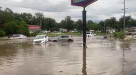 Flash Flood in Douglas NE, USA