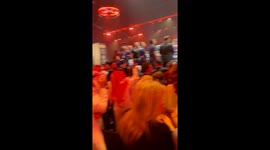 Ukrainian icons witness Usyk's historic victory ringside