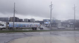 Severe Thunderstorm Hits Douglas NE