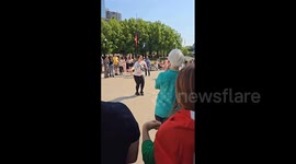 Canada: Opponents Celebrate Ebrahim Raisi’s Death In Toronto 2