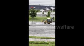 US: Severe Storms Flood Parts Of Omaha, Nebraska 3