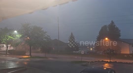 Severe Thunderstorm in Waunakee, WI