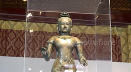 'Golden Boy' Khmer bronze unveiled in Thailand despite its roots in Cambodia