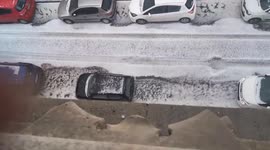 France: Heavy Rain And Hail Hit Dijon During Severe Storms