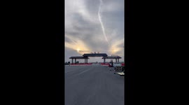 Rare dual sun illuminates sky in eastern China