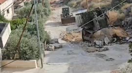 Palestine: Israel Bulldozers Wreck West Bank Roads During Raid