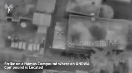 IDF claim to strike Hamas compound located inside UNRWA school in Gaza