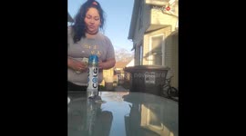 Mom's 'magical' egg trick goes hilariously wrong for son *He Got SOAKED & YOLKED!*