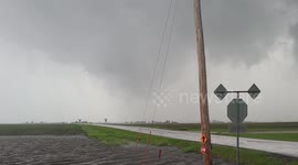 Tornado Touches Down and Destroys Farm