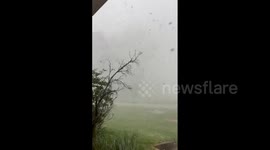 US: Strong Storms Hammer Parts Of Arkansas Amid Severe Thunderstorm Watch