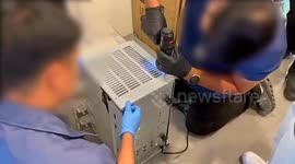 Police seize 40 bricks of heroin hidden in slushie machines destined for Taiwan
