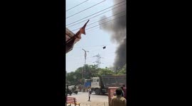 At least 4 killed as massive fire breaks out in India factory after boiler blast