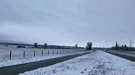 Unexpected Winter Storm in Bitterroot/Sapphire Mountains