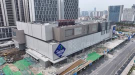 China: A Sam's Club Store Under Construction in Nanjing