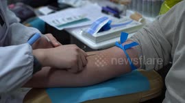 China: A Blood Station in Enshi