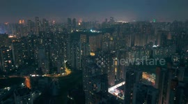 China: High-rise Buildings in Downtown Chongqing