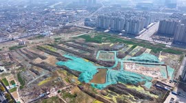 China: Xinlu Archaeological Excavation project Site in Huai'an