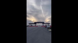Rare 'sun dogs' spotted above eastern China
