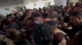 Police van drives into hospital ward to arrest nurse in India