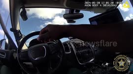 Florida police rescue child locked inside hot car