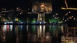 China: Tourists Visit The Longmen Grottoes in Luoyang