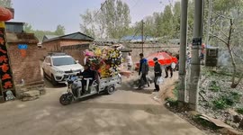 China: Funeral Scenes in Rural Areas in Baoding