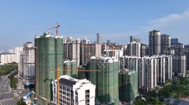 China: Commercial Residential Complex Construction in Nanning