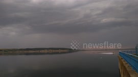 Intense Thunderstorm approaching! A really good shot of this thunderstorm