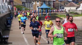 500 runners take part in Sheppey's Island Run in Kent, UK