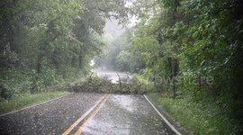 Severe Thunderstorm in Buncombe NC